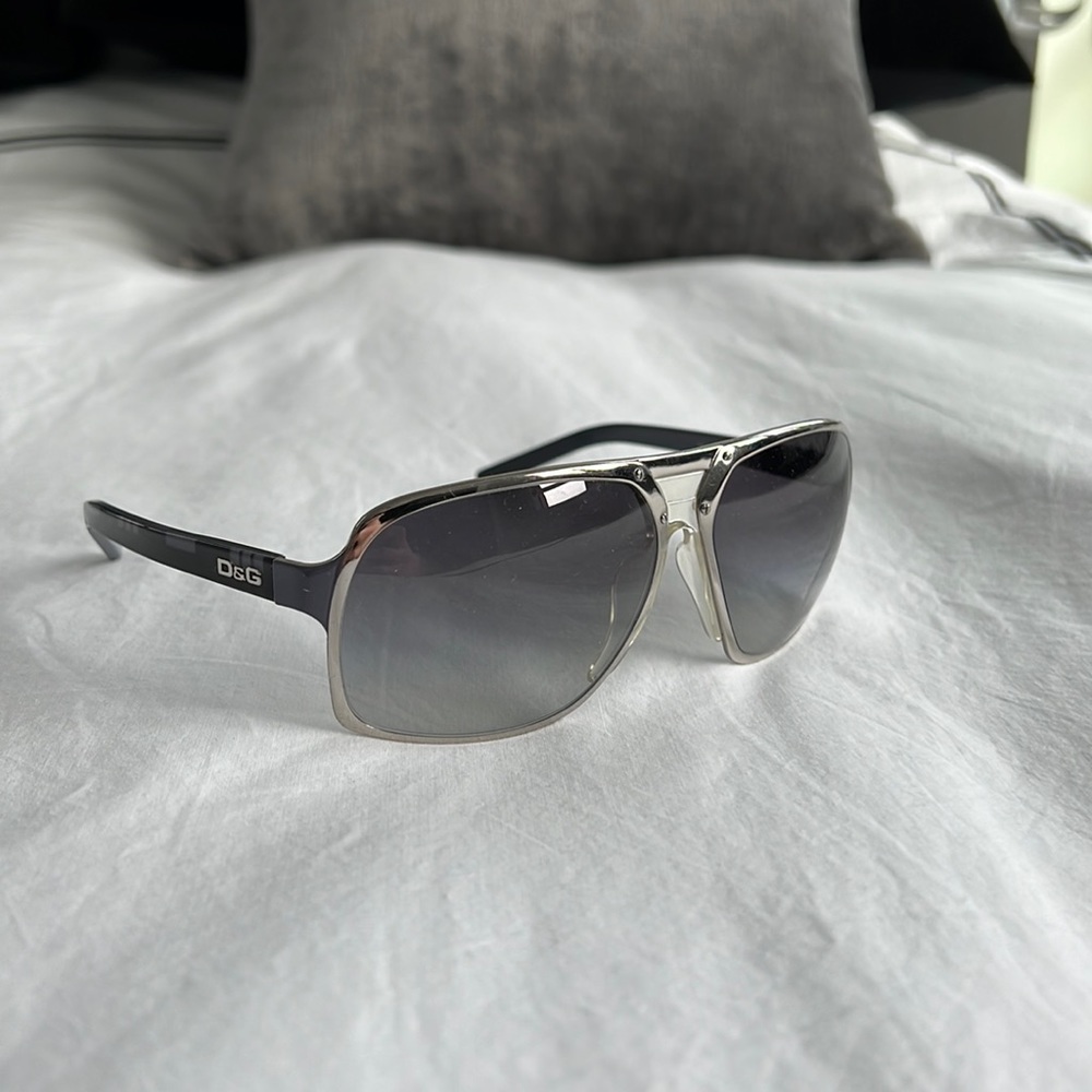 D&G 6050 323/8G Smoke Blue Sunglasses